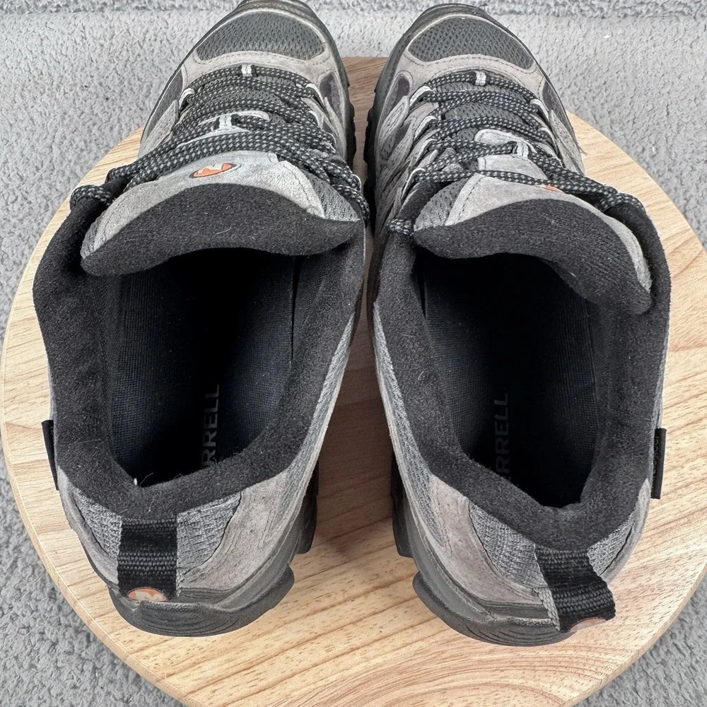 Merrell Moab 3 Mens Size 13 Grey Low Hiking Shoes Waterproof Vibram J035855Z